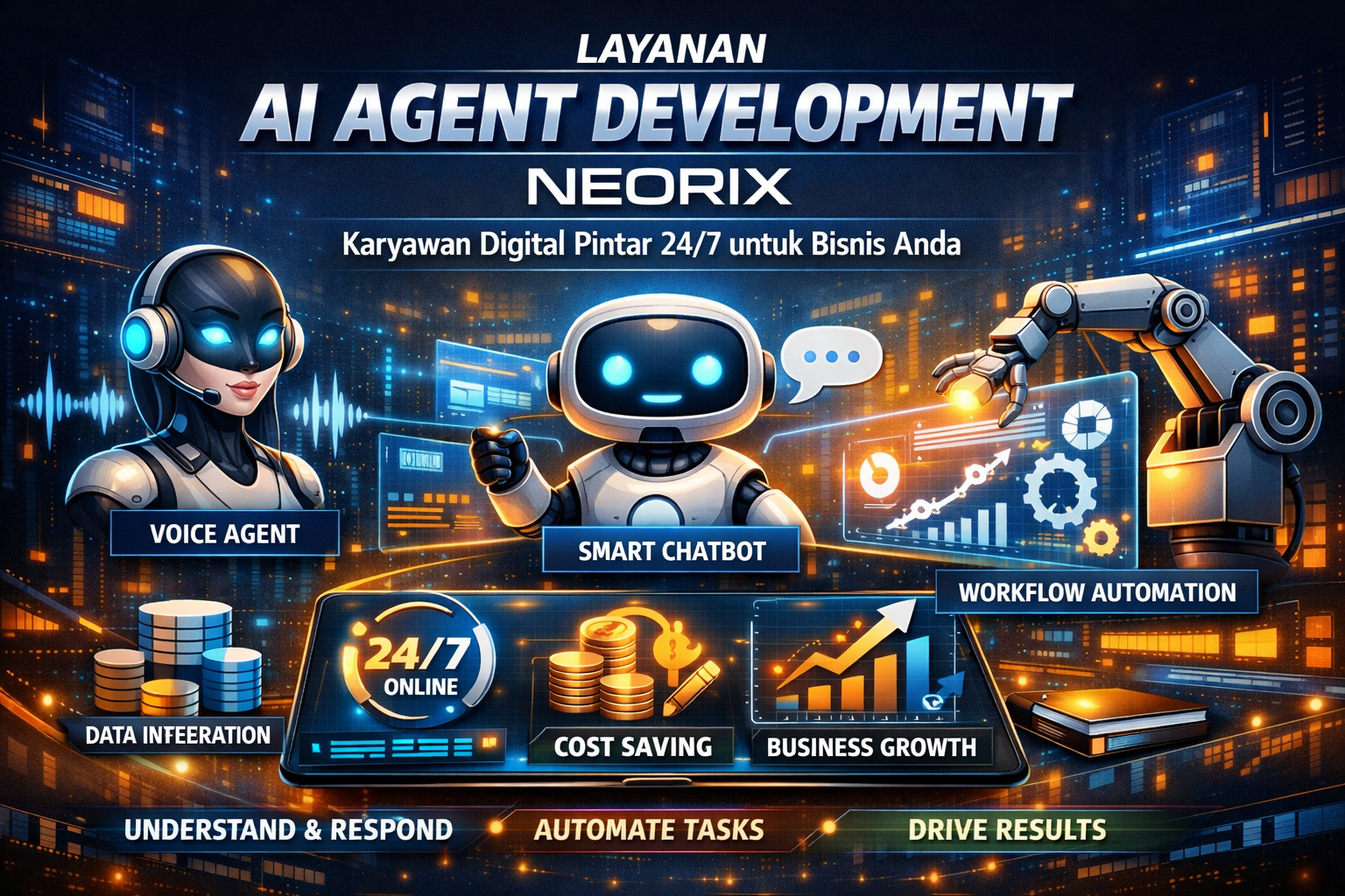 Layanan AI Agent Development